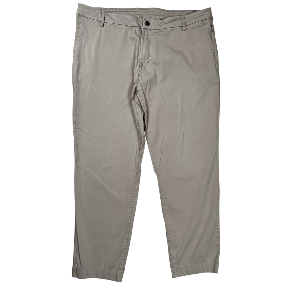 Bird Dogs‎ Men's Beige Boom For Your Boomstick Chino Pants Actual 38x27 HEMMED